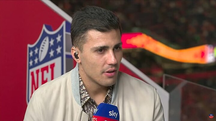 Rodri provides injury update during surprise Super Bowl appearance