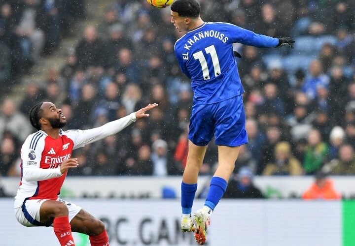 Leicester 0-2 Arsenal: Gunners close the gap on top to 4 pts, Merino nets brace