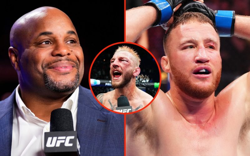 Are you crazy’? Daniel Cormier details fascinating phone call with Justin Gaethje after Dan Hooker pulled out of UFC 313