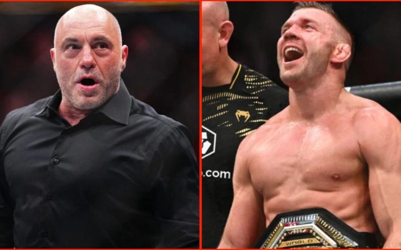 ‘Keeps getting better’… Joe Rogan reacts to Dricus du Plesiss obliterating Sean Strickland’s nose in UFC 312 win