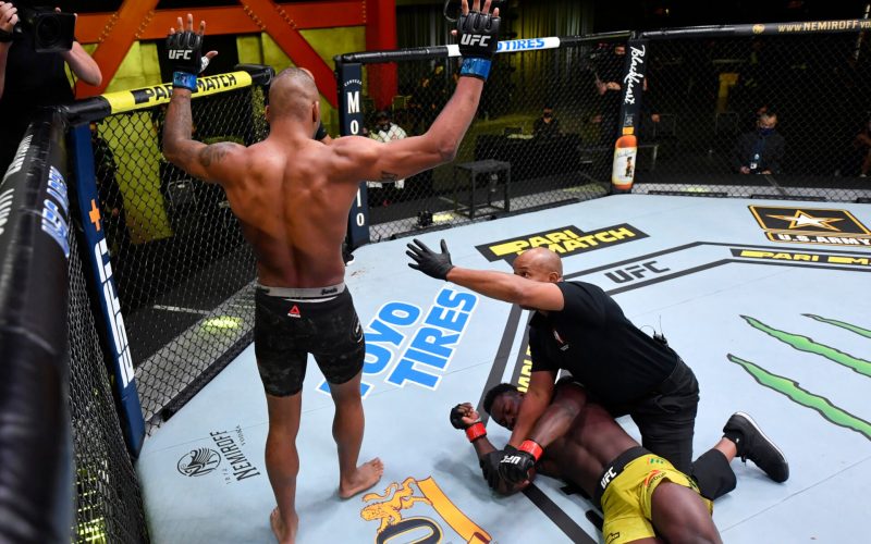 UFC bogeyman was left motionless on the floor after one-punch 30-second KO by Khaos Williams