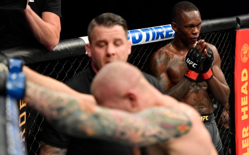 Israel Adesanya’s long-time rival makes hilarious case for trilogy fight after UFC Saudi Arabia KO