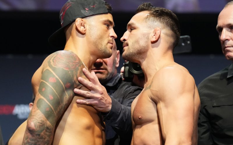 Dustin Poirier goes off on old UFC rival Michael Chandler: ‘He’s a cheater’