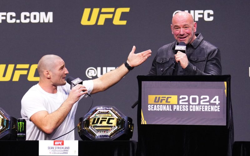 Dana White makes hilarious Sean Strickland admission after praising ‘absolute professional’ in gruesome UFC 312 defeat