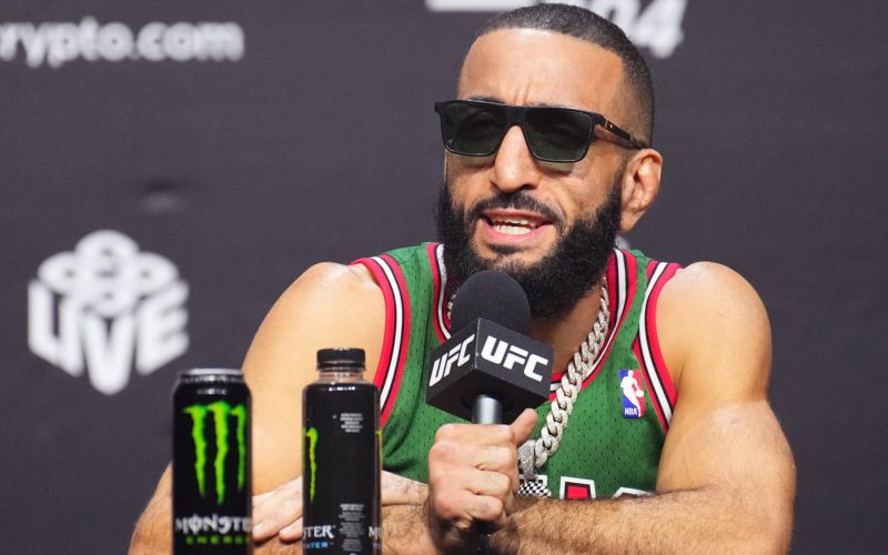 UFC fans hysterically react to Belal Muhammad calling himself ‘the best striker in the welterweight division’