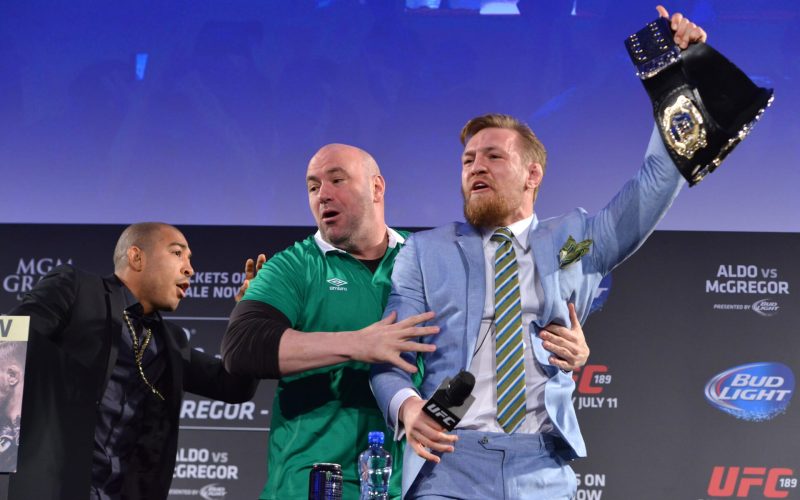 What Conor McGregor told Dana White right after finding out Jose Aldo fight was cancelled… ‘I knew you’d say that’