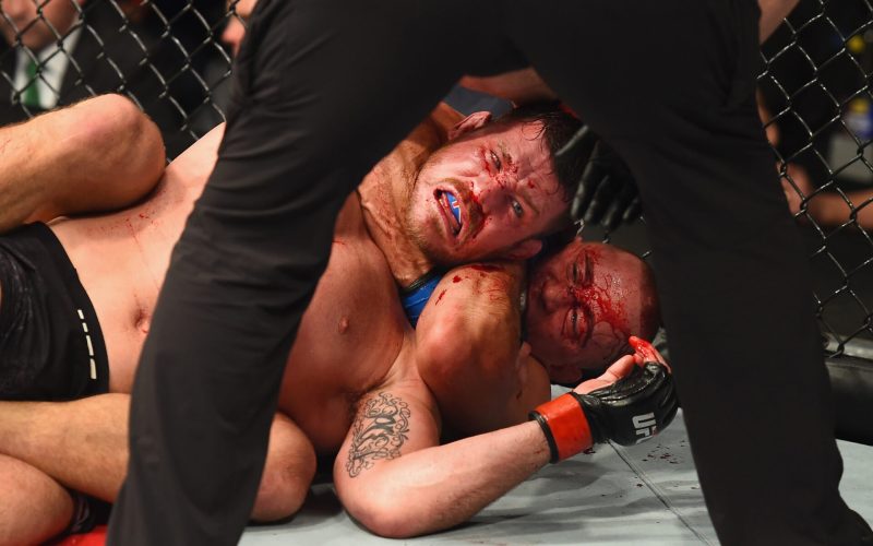 Michael Bisping ‘gets revenge’ on Georges St-Pierre seven years after UFC title showdown