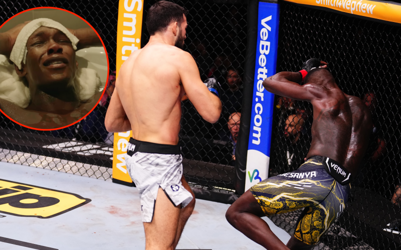 Israel Adesanya was brought to tears during brutal weight cut before latest UFC stoppage defeat