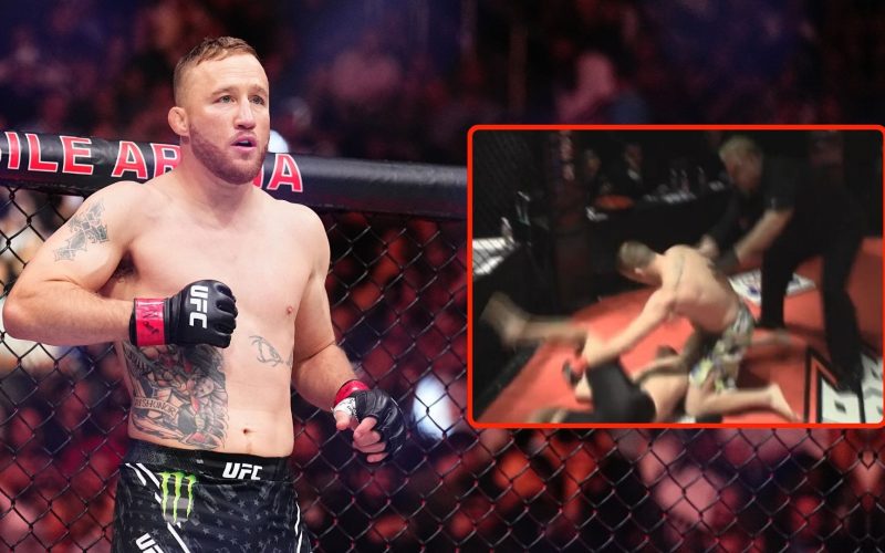 Justin Gaethje bounced UFC veteran’s head off the floor to record fastest win of his career