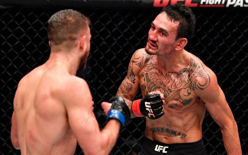 Max Holloway pulverized Calvin Kattar to break multiple UFC records and spark major debate with mid-fight trash talk