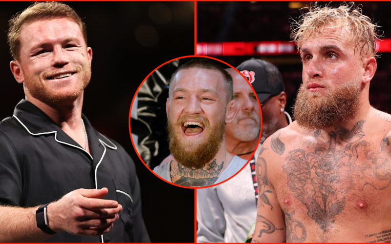 ‘Bravo!’… Conor McGregor applauds Canelo Alvarez for pivoting from Jake Paul fight talks