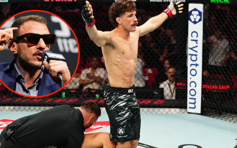 ‘Terrible stoppage’… Renato Moicano leads angry fan reaction to UFC 312 referee