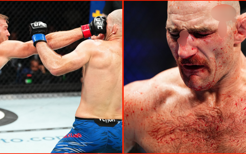 ‘What a savage’… Sean Strickland amazes fans with mid-fight reaction to broken nose at UFC 312