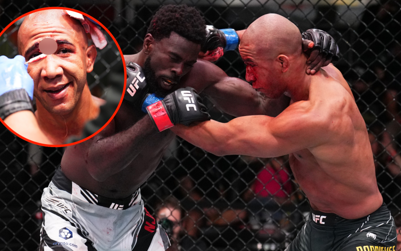 Gregory Rodrigues lived up to ‘Robocop’ nickname when he fought through gnarly cut to KO streaking contender