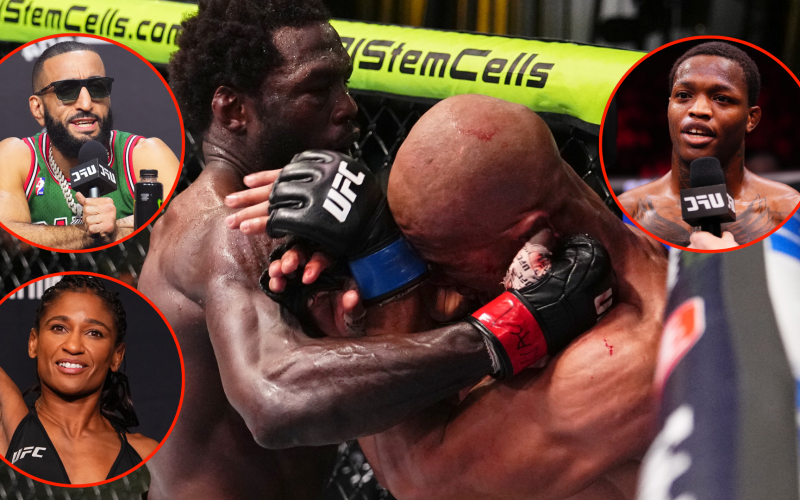 ‘Super impressive stuff’… Fighters react to Jared Cannonier surviving two knockdowns to stop Gregory Rodrigues at UFC Vegas 102