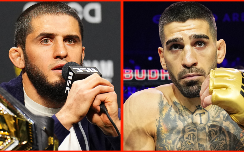 ‘Let him cook’…Fans go wild over Islam Makhachev’s cryptic message potentially referring to Ilia Topuria fight