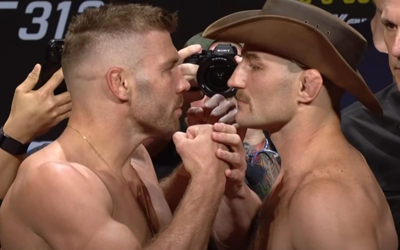 Sean Strickland sends chilling warning to Dricus Du Plessis in final face-off ahead of UFC 312 showdown