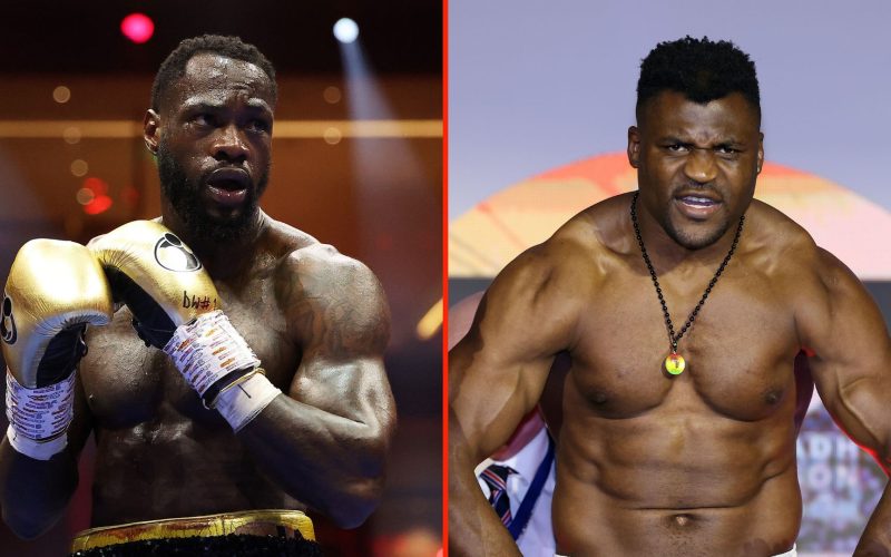 ‘Hits like a truck’… Francis Ngannou vs Deontay Wilder predicted by former UFC heavyweight