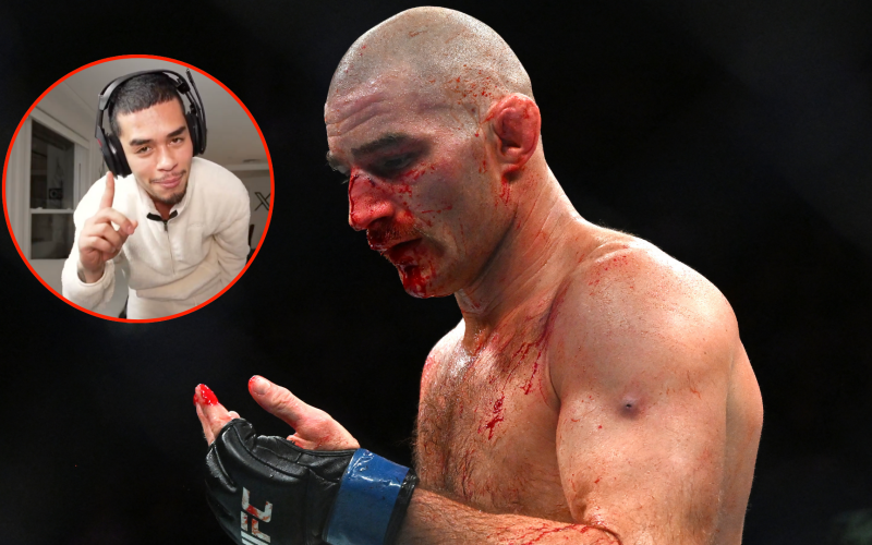 Controversial streamer Sneako celebrates Sean Strickland’s UFC 312 defeat after brutal sparring beatdown