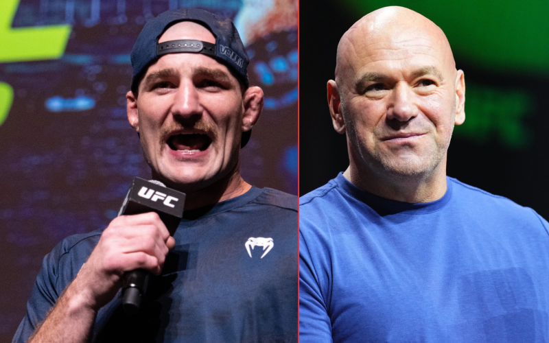 Dana White cracks up crowd with reaction to Sean Strickland’s bold new look for UFC 312