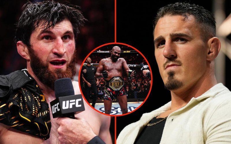 Magomed Ankalaev slams Jon Jones and tells him to ‘quit running’ from Tom Aspinall after UFC 313 title victory