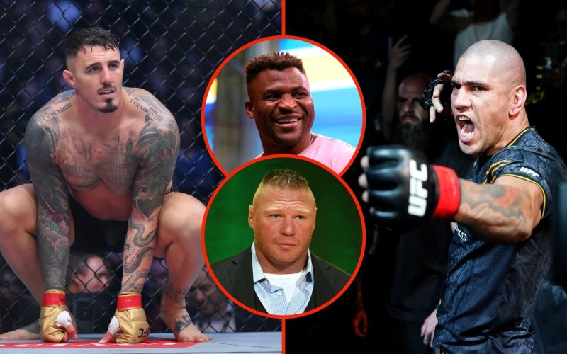 Tom Aspinall offers shock prediction for Alex Pereira fantasy match-ups including Francis Ngannou and Brock Lesnar