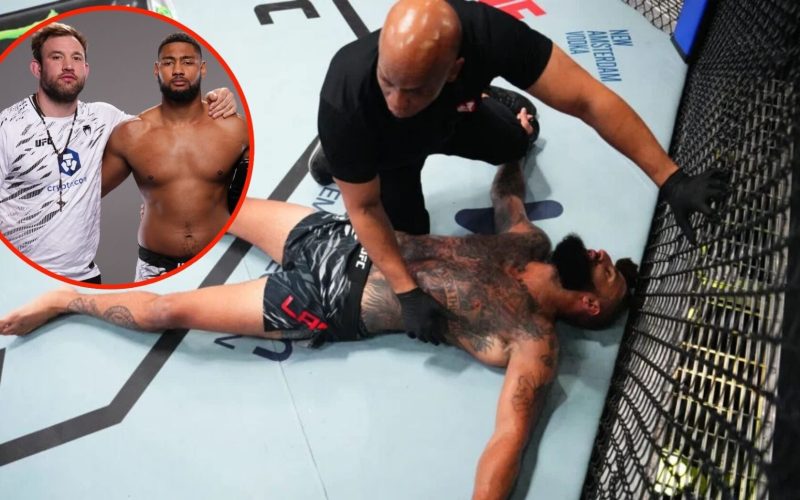 First man to beat Tom Aspinall got ex-NFL star knocked out cold with perfect advice at UFC Vegas 103