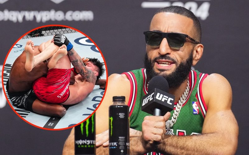 Belal Muhammad shares touching moment with UFC 313 star as he tells him he won $50,000 bonus