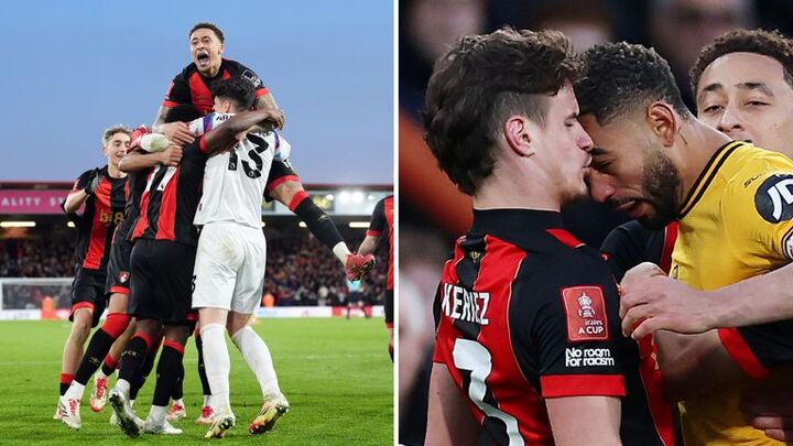 Bournemouth 1-1 Wolves (5-4 on penalties): Matheus Cunha sent off as Andoni Iraola’s side into FA Cup quarter-finals with dramatic shoot-out win