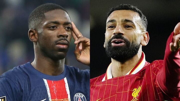 Dembele and Salah: Ballon d’Or contenders compared ahead of PSG vs Liverpool