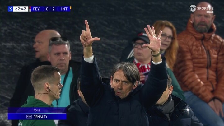 Inzaghi’s gesture backfires horribly after intervention in penalty decision