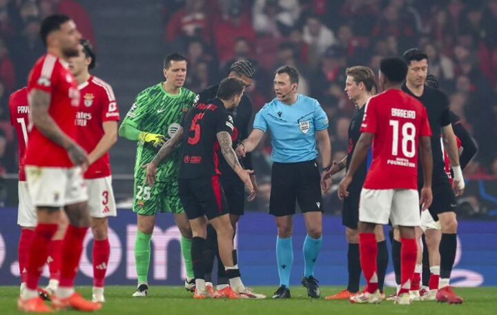 Three Barcelona players ended Benfica match with physical problems