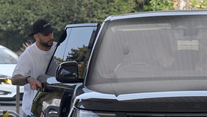 Annie Kilner spotted in backseat of estranged husband Kyle Walker’s car after fresh twist in pair’s troubled marriage