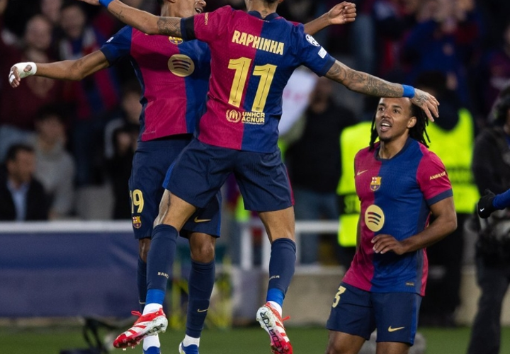 Barcelona 3-1 Benfica (4-1 agg): Raphinha’s double secures hosts’ qualification