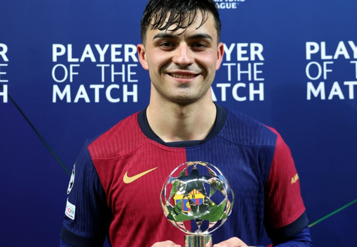 Back to Back MOTM! OFFICIAL: Pedri named MOTM in clash with Benfica once again