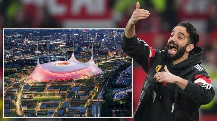 Man Utd make Ruben Amorim plans clear after announcing new £2billion stadium project