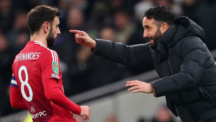 Man Utd boss Ruben Amorim says Bruno Fernandes ‘doesn’t always trust’ his team-mates because of desire to win