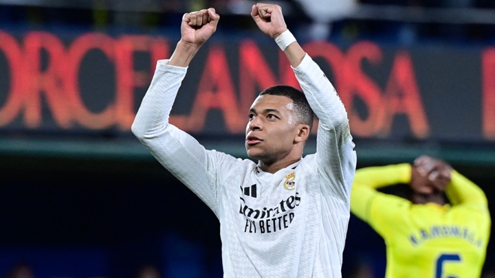 Villarreal 1-2 Real Madrid: Mbappe double sends visitors top of LaLiga