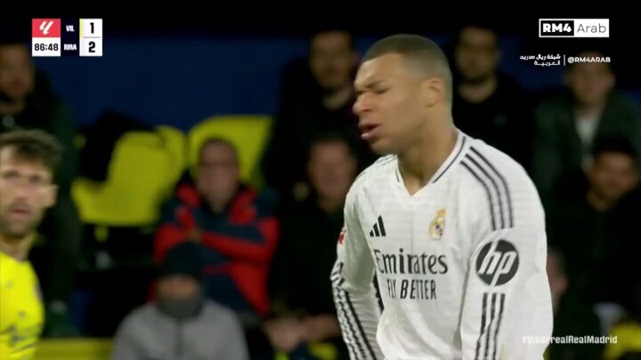 Kylian Mbappe fumes at Real Madrid teammate over wasted hat-trick chance