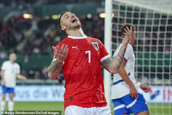 Austria striker Arnautovic reveals he had ‘panic attack’ during draw with Serbia