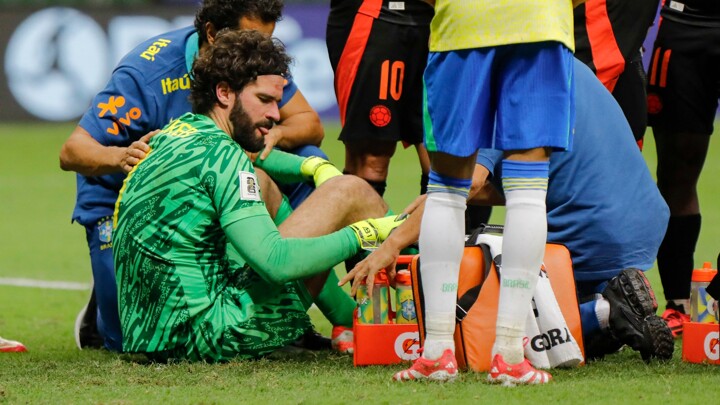 Alisson returns to Liverpool after suffering head injury with Brazil