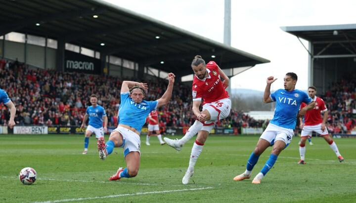 ‘James McClean is officiating’ fume fans as Wrexham given controversial penalty after star’s angry rant at linesman