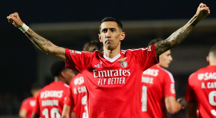 Angel Di Maria among two Benfica players to miss Barcelona clash through injury