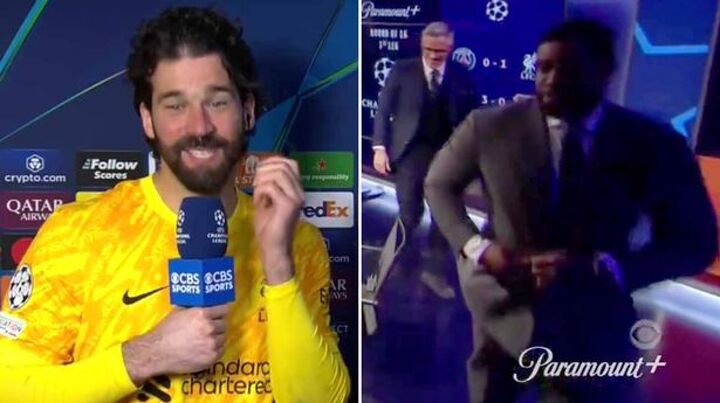 Alisson makes Arsenal admission and snubs Jamie Carragher after PSG heroics