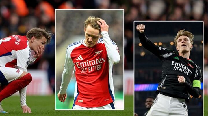 Arsenal captain Martin Odegaard’s ruthless admission on what’s happened to him this season