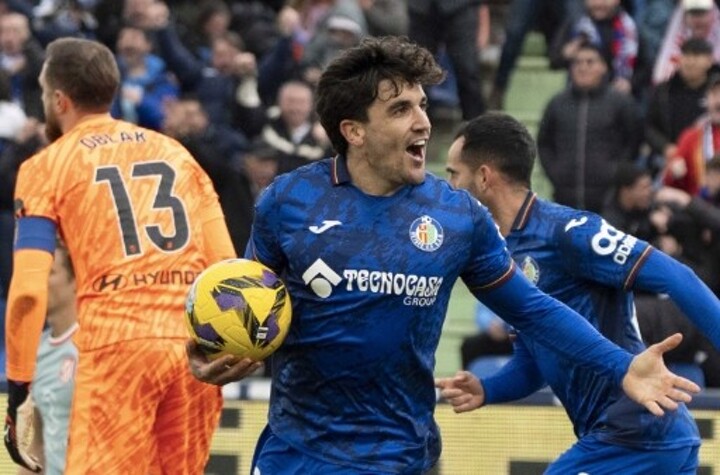 Getafe 2-1 Atletico: Arambarri’s late brace hands 10-man Atleti shock defeat