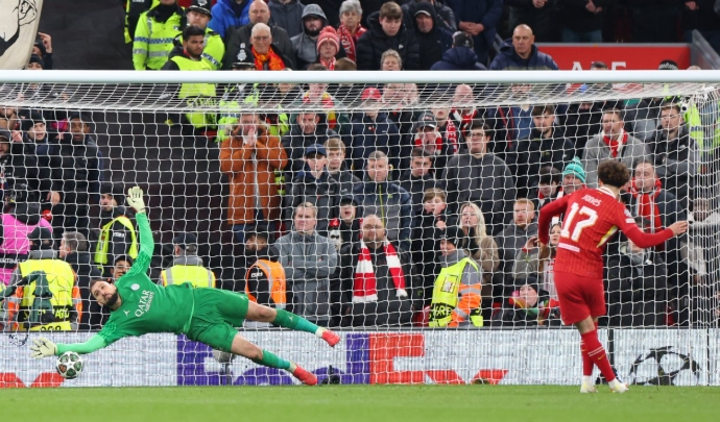 Liverpool 0-1 PSG (1-1 agg, 1-4 on pens): Nunez & Jones miss pens, Reds are out