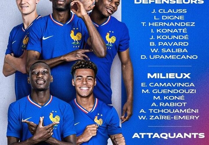 Mbappe returns to latest France squad list, Dembele & Barcola in