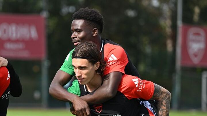 Arsenal’s Riccardo Calafiori makes exciting Bukayo Saka claim as comeback edges closer