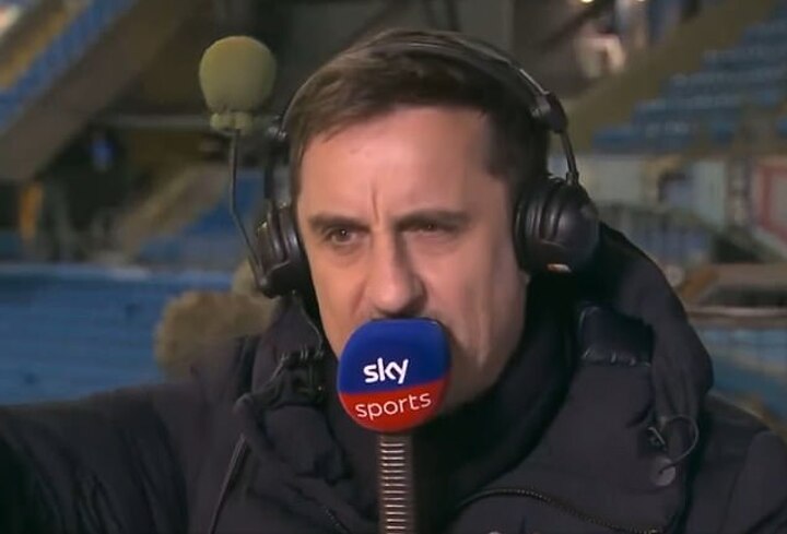 Gary Neville blasts Arne Slot’s tactics as Liverpool lose the Carabao Cup final